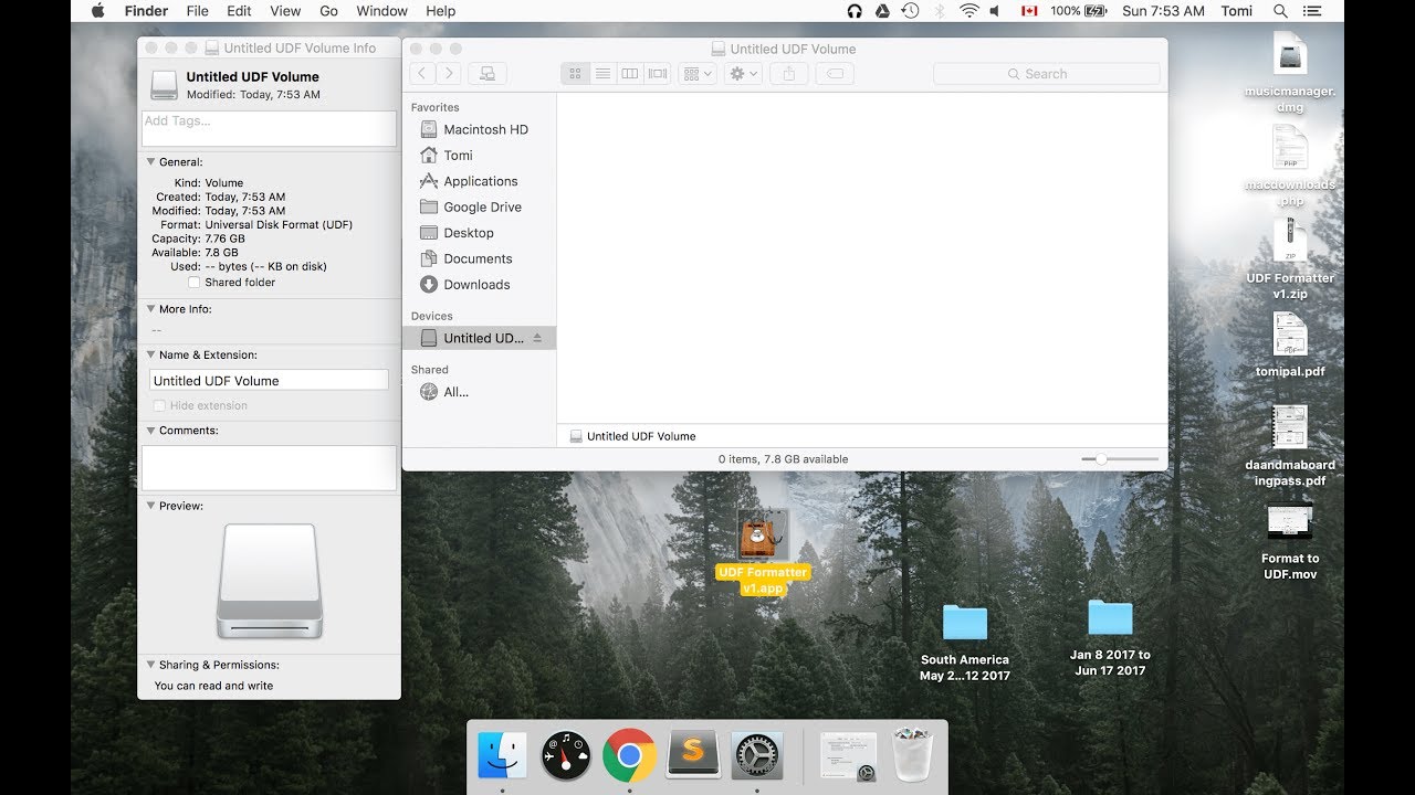 how to force format external hard drive mac