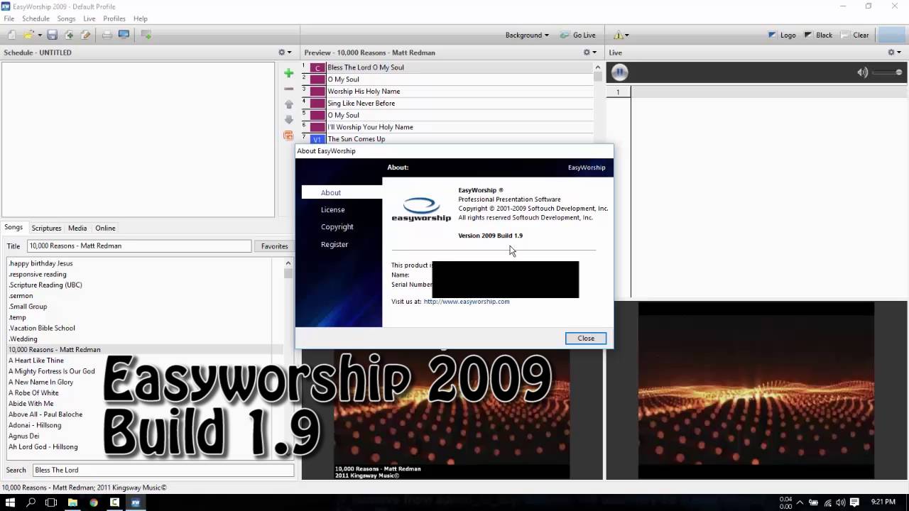easyworship 2009 full version